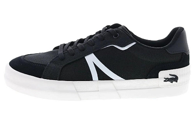 LACOSTE Low-Top Skateboard Shoes Men's Black