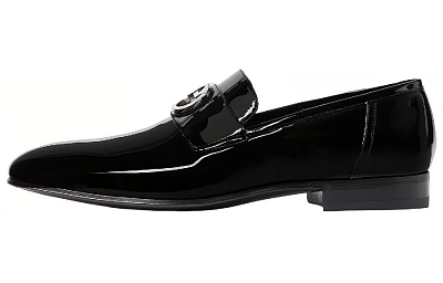 GUCCI Interlocking Casual Shoes Men's Black