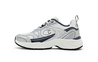 Champion Slip Resistant Running Shoes Unisex Silver White