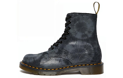 Dr.Martens 1460 Short Martin Boot Women's Black Gray