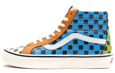 Vans SK8 Hi 38 DX Anaheim Factory-Multi-Color Checkerboard