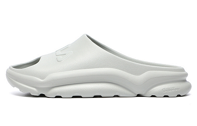 FILA Swim Retro Slides Rubber Sole Quick Dry Slide Slippers Men's Stone Gray