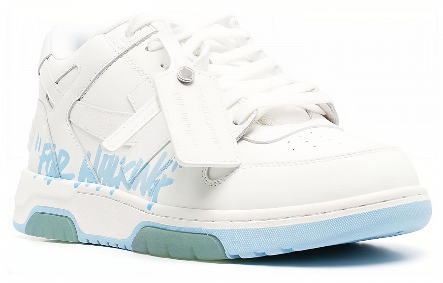 OFF WHITE Out Of Office For Walking Sneaker 'White Blue' купить в интернет-магазине Yoocart с быстрой доставкой по России.