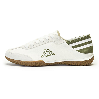 Kappa Wear-resistant And Lightweight Low-Top Casual Shoes Unisex White Green