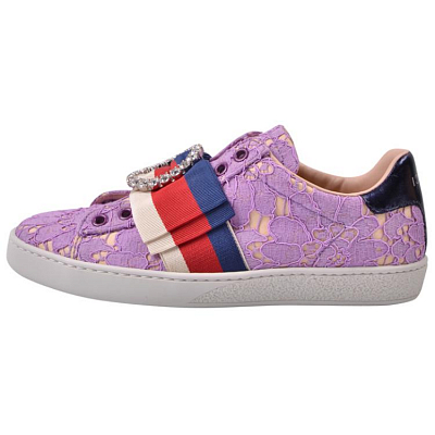 GUCCI Ace Lace Sneakers