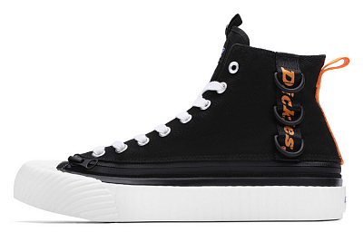 Dickies Canvas Shoes Men High-Top Black