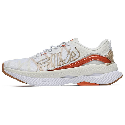 FILA CYBER Cushioning Anti-Slip And Wear-Resistant Low-Top Casual Shoes Women's White