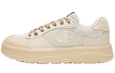 Champion Essentials Collection Delta 1 Skateboard Shoes Women's Oat Velour Brown
