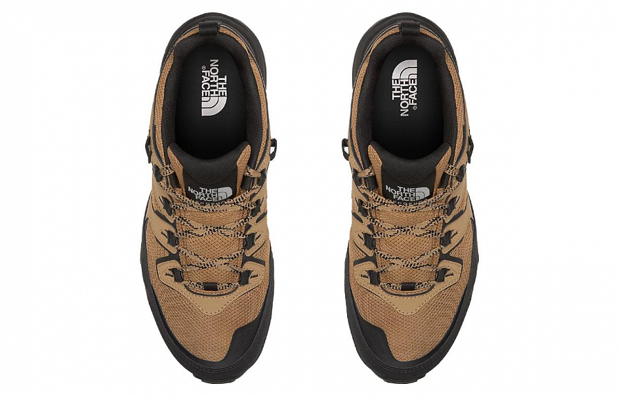 THE NORTH FACE Anti-Slip And Wear-Resistant Water-Resistant Low-Top Trekking Shoes Men's Brown Black купить в интернет-магазине Yoocart с быстрой доставкой по России.