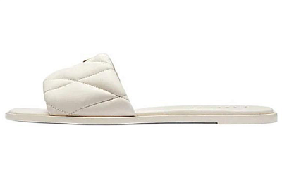 COACH Logo-plaque Leather Slides