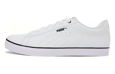 PUMA Thermal Slip Resistant Low Top Skateboard Shoes Unisex White