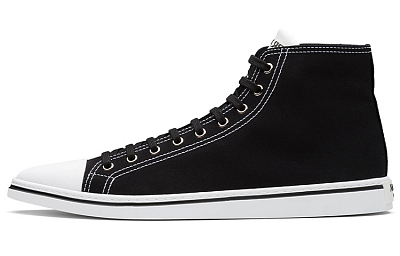 PRADA Skateboard Shoes Men's Black