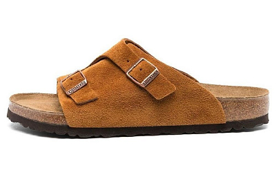Birkenstock Zürich Buckled Slip on Sandals