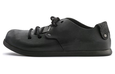 Birkenstock Low Top Casual Shoes Unisex Black Narrow Fit