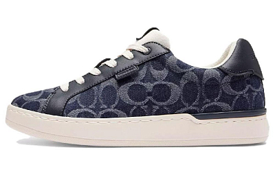COACH Lowline Denim Sneakers