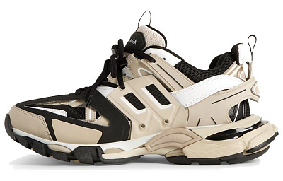 Balenciaga Track Beige Black