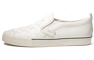 COACH Men's Casual Shoes Men Low-Top White