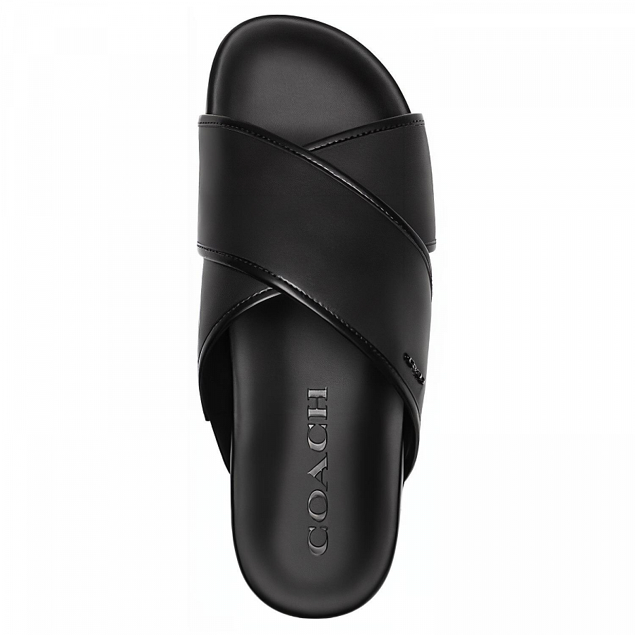 COACH Slide Slippers Men's Black