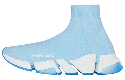 Balenciaga Speed 2.0 Recycled Biocolor Transparent Indigo Women's