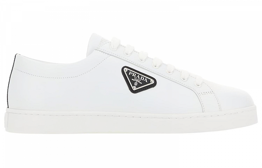 PRADA Stylish Skateboarding Shoes Men's White Black купить в интернет-магазине Yoocart с быстрой доставкой по России.