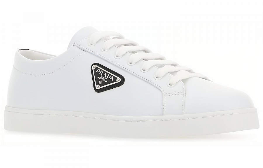 PRADA Stylish Skateboarding Shoes Men's White Black купить в интернет-магазине Yoocart с быстрой доставкой по России.