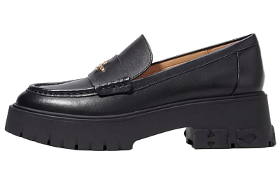 COACH Loafers Women's Black