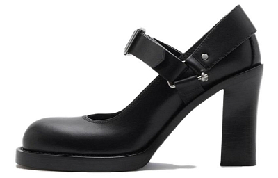Burberry Stirrup 85mm Leather Pumps