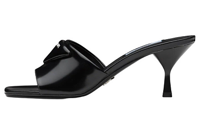 PRADA Stylish Sandal 6.5cm Women's Black