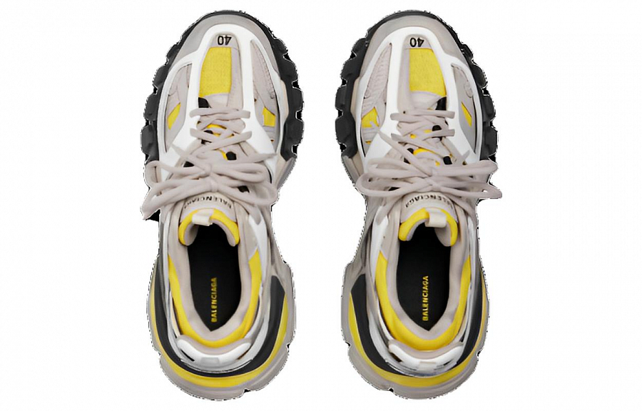 Balenciaga Track Sneakers 'Yellow White Beige' Women's купить в интернет-магазине Yoocart с быстрой доставкой по России.
