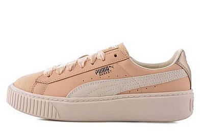 PUMA Basket Platform Up 'Natural Vachetta' Women's