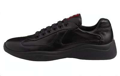 PRADA Low Top Casual Shoes Men's Black
