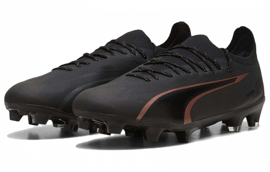 PUMA Ultra Ultimate AG Short Rubber Studs FG Long Rubber Studs Soccer Shoes Unisex Black купить в интернет-магазине Yoocart с быстрой доставкой по России.