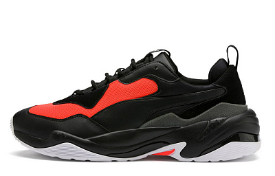 PUMA Thunder Fashion 2.0 Trainers 'Black Red'