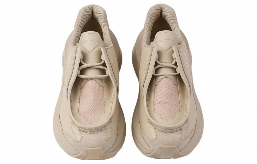 PRADA Systeme Leather Sneakers