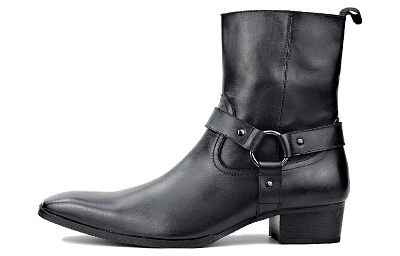 SAINT LAURENT Wyatt Ankle Boots
