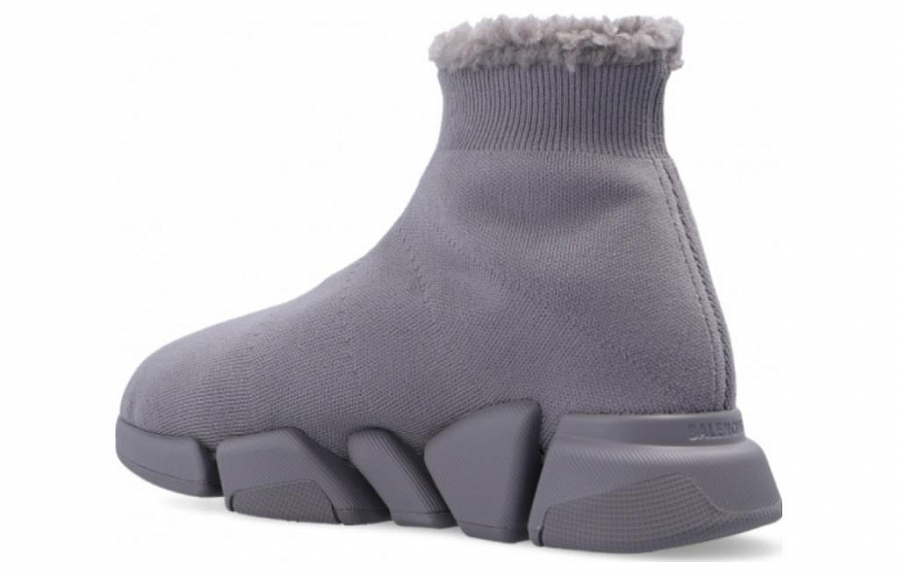 Balenciaga Speed 2.0 Sneakers 'Grey Recycled Knit' Women's