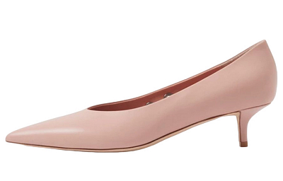 Burberry Slim Heel High Heels Women's Dark Pink