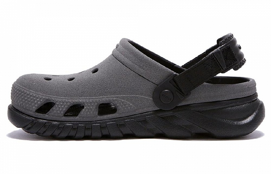 Crocs Duet Max Reflective Clog 'Grey Black'