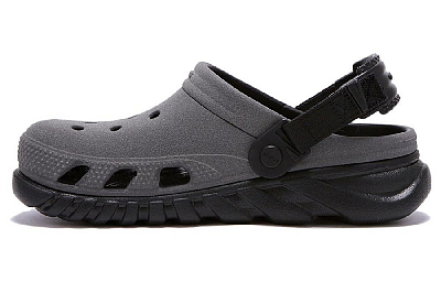 Crocs Duet Max Reflective Clog 'Grey Black'