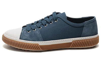 PRADA Stylish Skateboarding Shoes Men's Interstellar Blue
