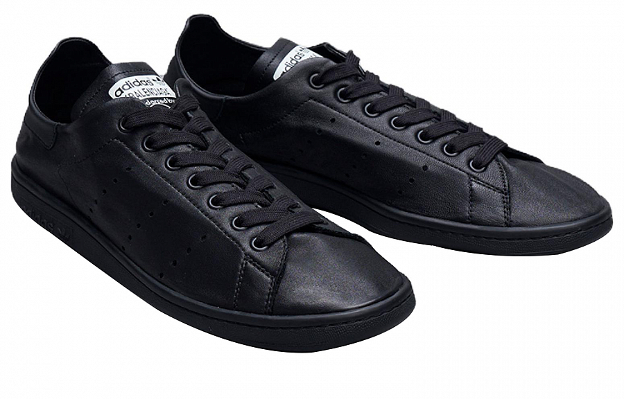 Balenciaga X Adidas Stan Smith Black Women's