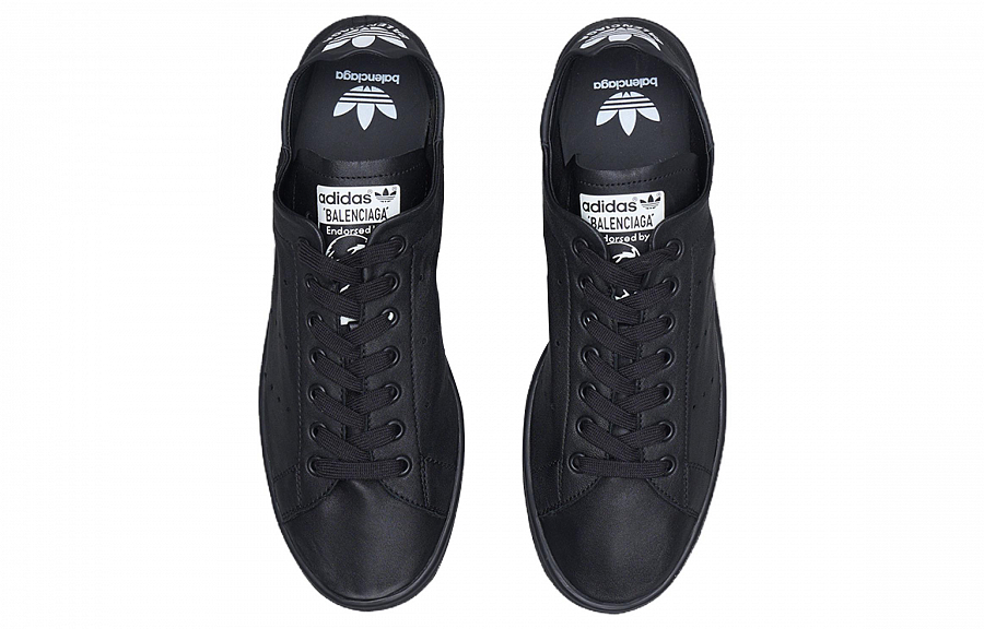 Balenciaga X Adidas Stan Smith Black Women's