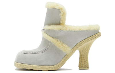 Burberry Highland 90mm Suede Mules