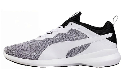 PUMA Pacer Evo Knit Sport Shoes White