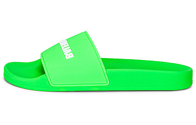 Balenciaga Pool Slide 'Neon Green' Women's