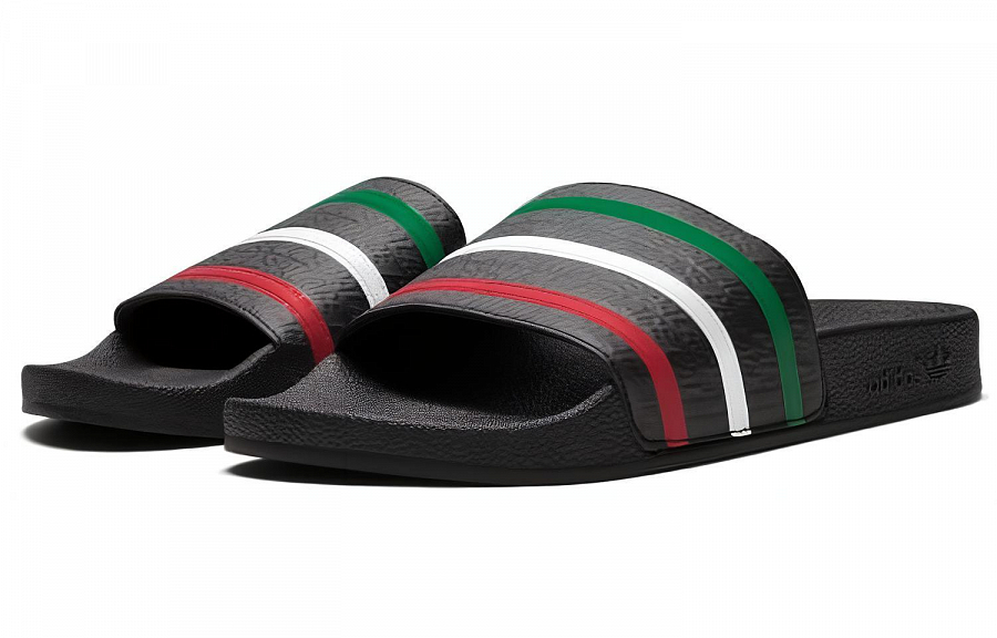 Adidas Adilette Slides Palace Black купить в интернет-магазине Yoocart с быстрой доставкой по России.
