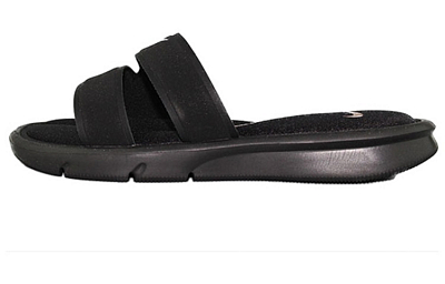 Nike Ultra Comfort Slide Black White Black Women's