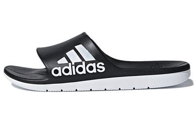 Adidas Aqualette Cloudfoam Slippers 'Black White'