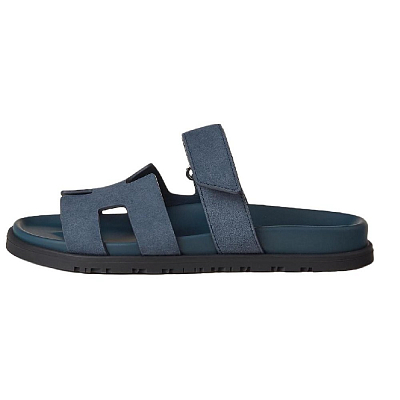 HERMES Chypre Slip Resistant Slide Slippers Women's Sky Blue
