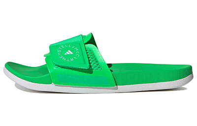 Adidas By Stella McCartney Slides 'Green White' Women's